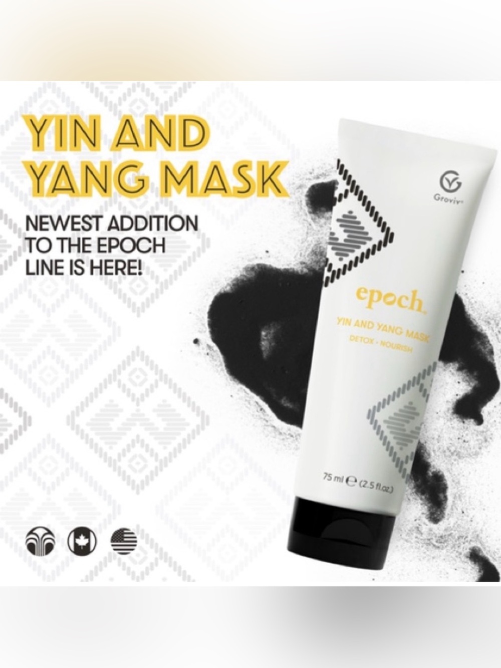 Epoch Yin and Yang Mask - New and Sealed NuSkin